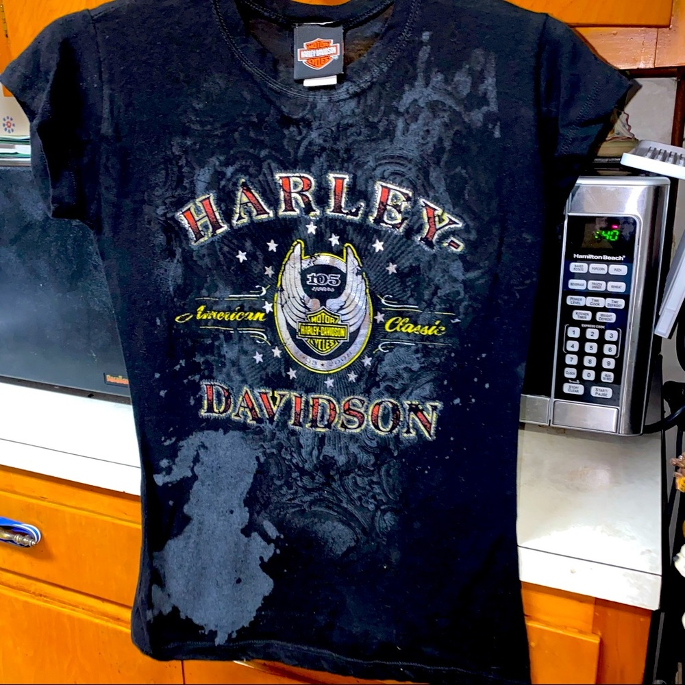 Harley Davidson women’s t-shirt. Sz Med
